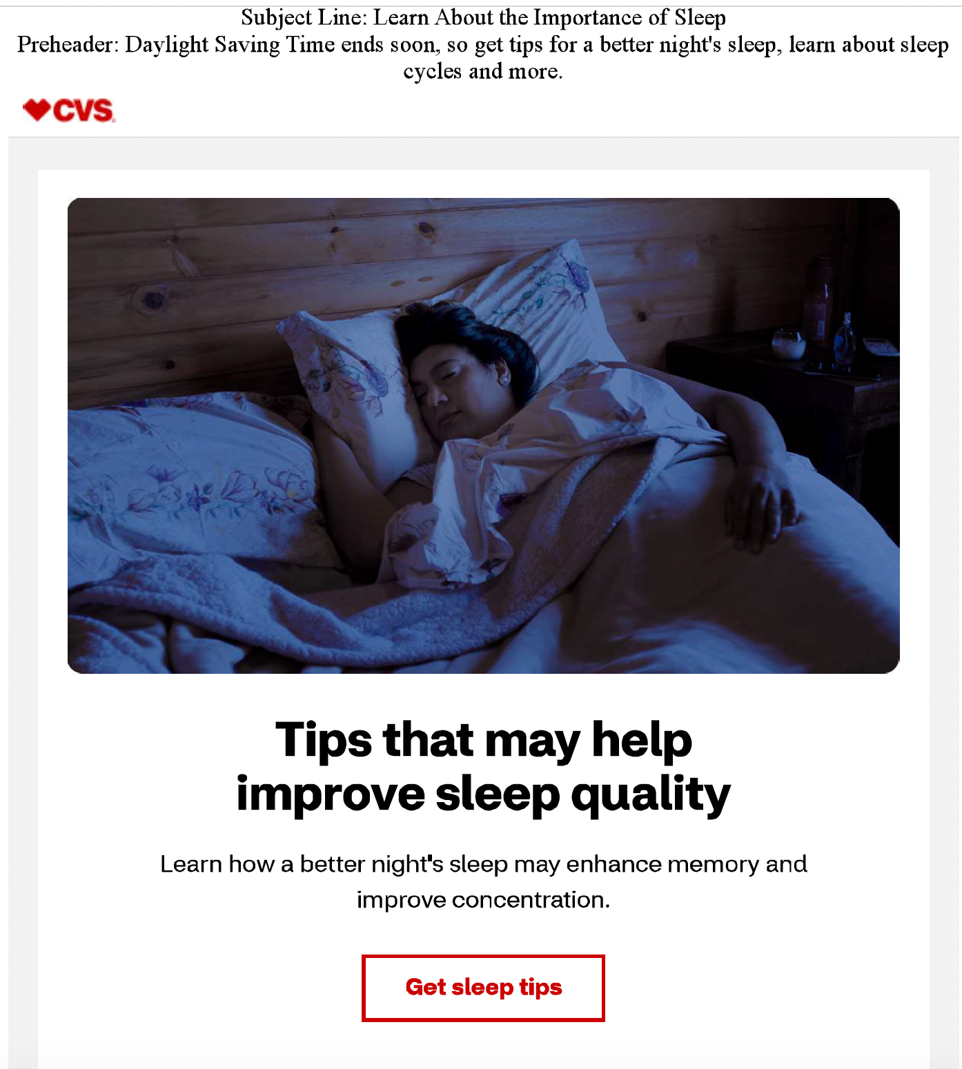 CVS-Sleep-Email