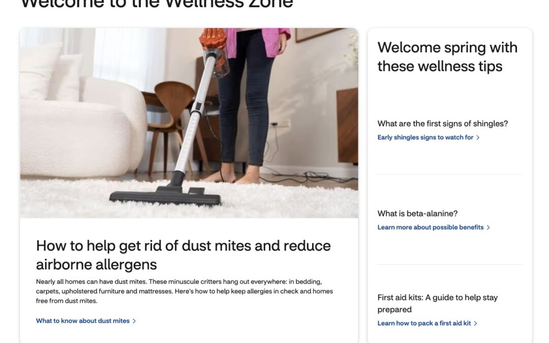 Wellness Zone blog