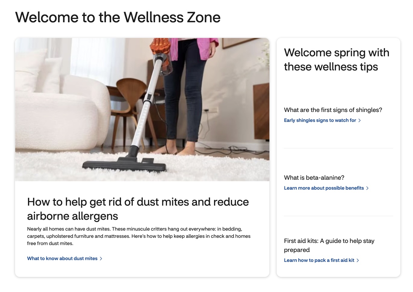 wellness zone blog